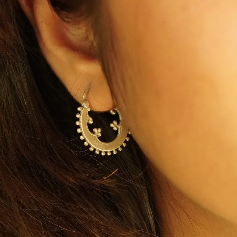 elegant dangle earrings -Chaarbagh Baalis (Kids)