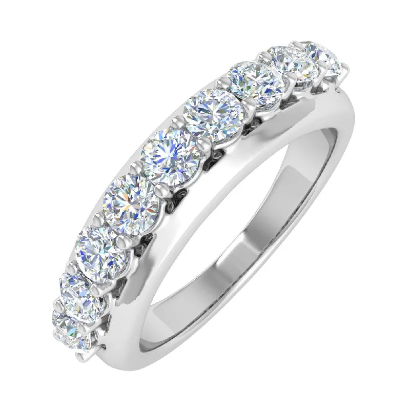 fashion gemstone rings for women -1 Carat Diamond Wedding Band Ring in Gold