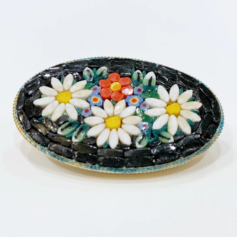 Estate Collection Brooch - Micro Mosaic Italian Design