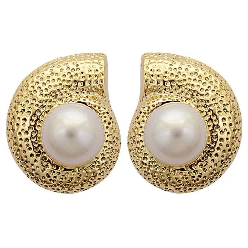 modern earrings for women -Earrings-South Sea Pearl