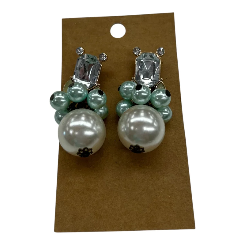 gemstone earrings for women -Earrings Dangle/Drop By Clothes Mentor In Silver