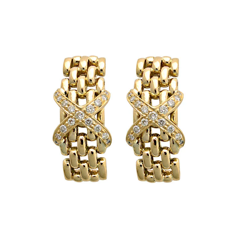 statement earrings for women -Earrings-Diamond