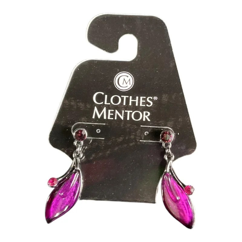 elegant gemstone earrings -Earrings Dangle/drop By Clothes Mentor