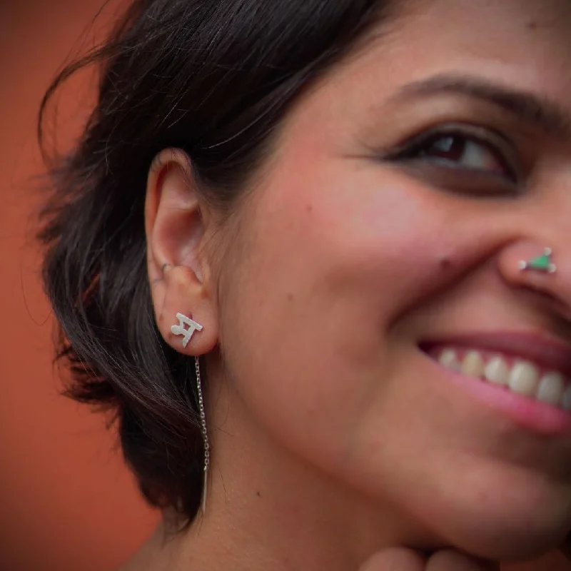 hoop earrings for women -म (Ma) Sui Dhaaga