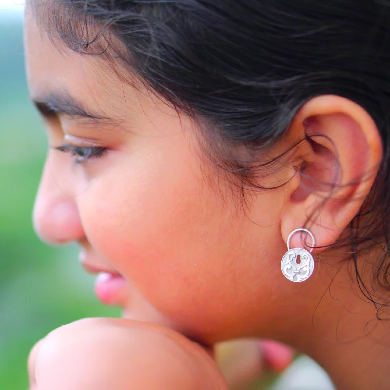 luxury hoop earrings for women -Taala Studs (kids)