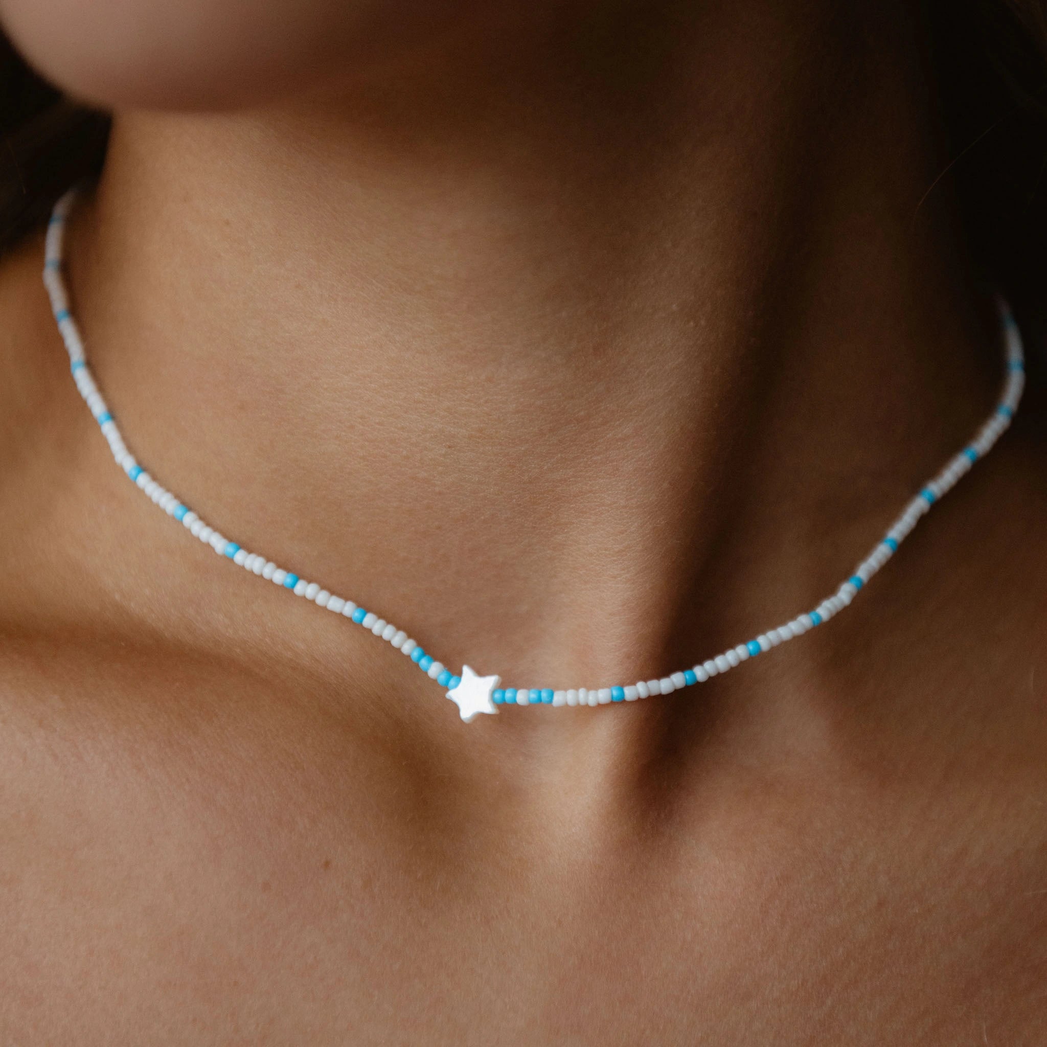 anniversary necklaces for women -Waiʻanae Beaded Celestial Necklace