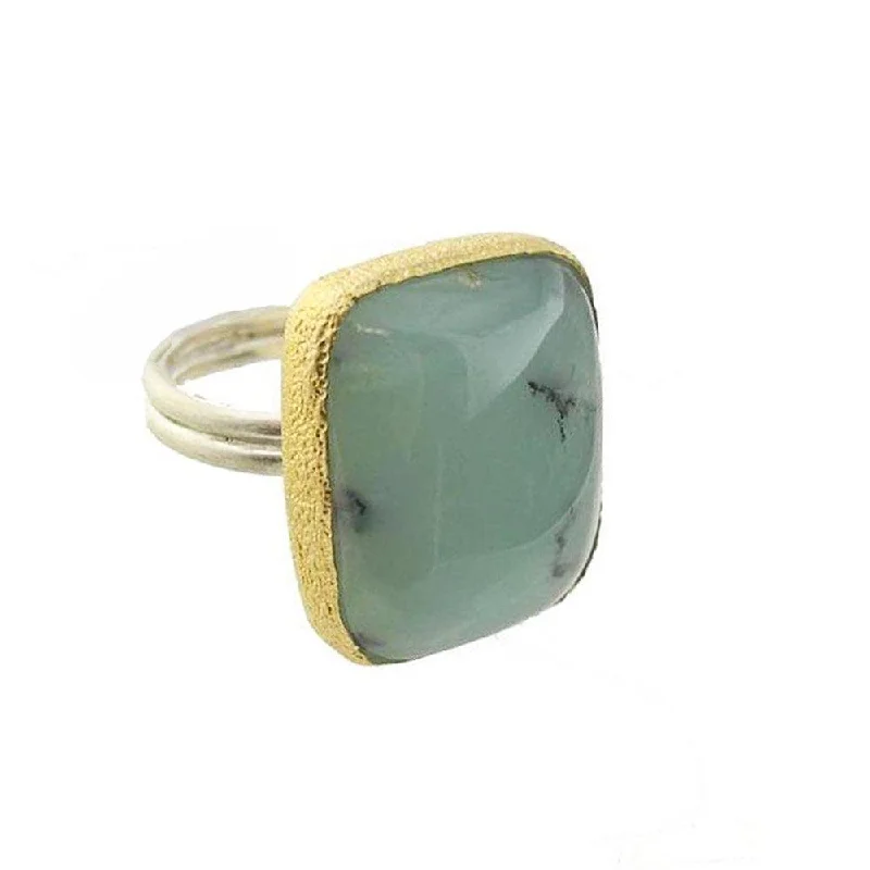 engagement necklaces for women -Chalcedony Ring