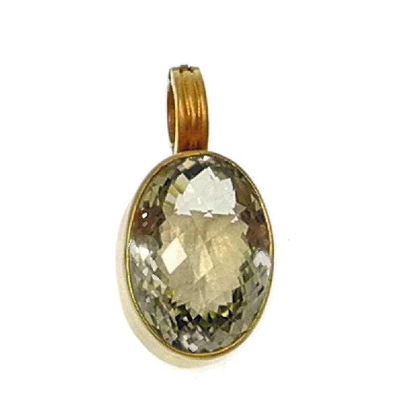 vintage gold necklaces for women -Citrine Necklace Enhancer