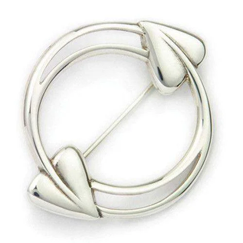 Sterling Silver Mackintosh Brooch- B581