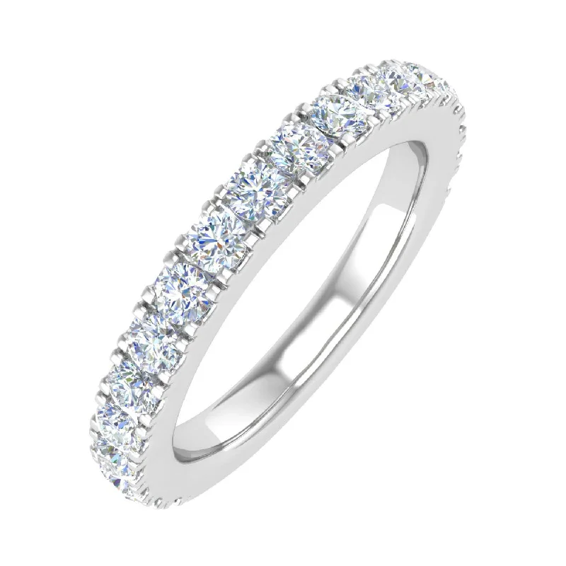 wedding rings for women -0.77 Carat Diamond Wedding Band Ring in Gold