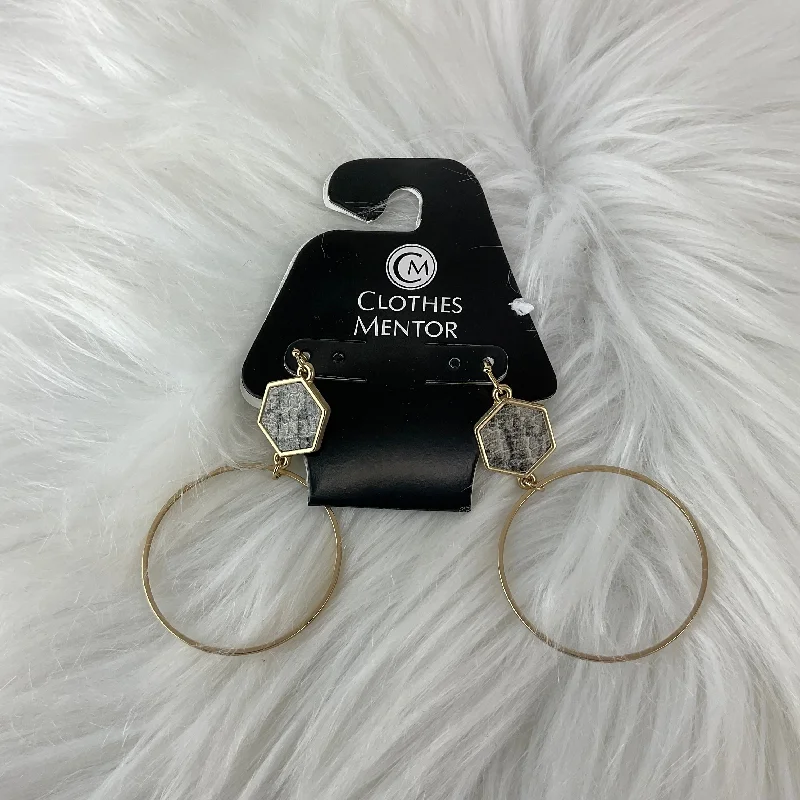 simple diamond earrings -Earrings Dangle/drop By Clothes Mentor