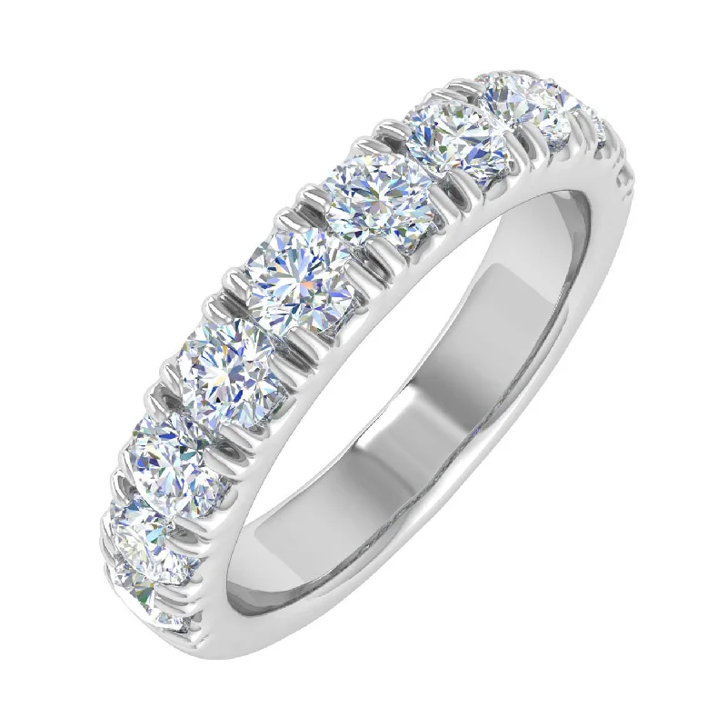 stylish rings for women -1 Carat Diamond Wedding Band Ring in Gold