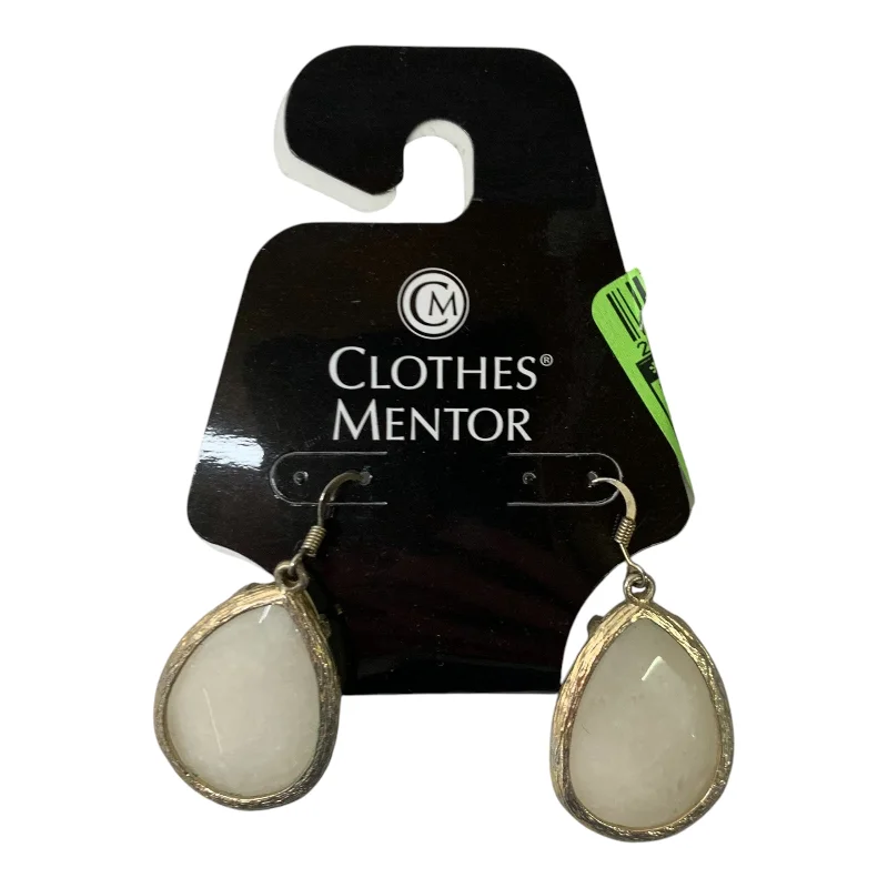 gemstone drop earrings -Earrings Dangle/drop By Clothes Mentor