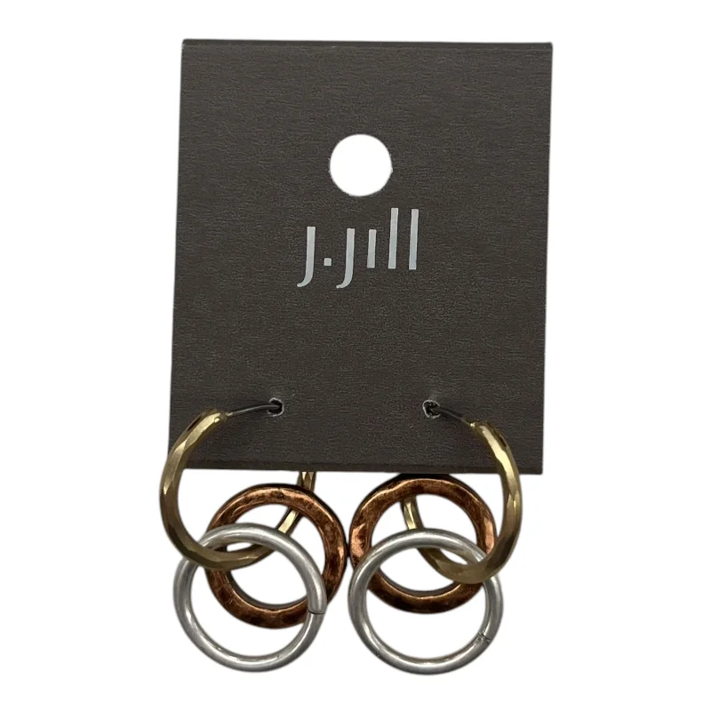 diamond earrings for women -Earrings Dangle/Drop By J. Jill In Gold