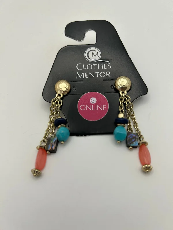 gold hoop earrings for women -Earrings Dangle/drop By Chicos